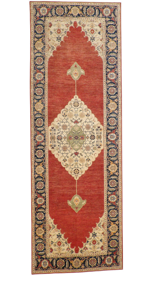 6x18 Antique Hand-Knotted Wool rug, Rug #101-5098