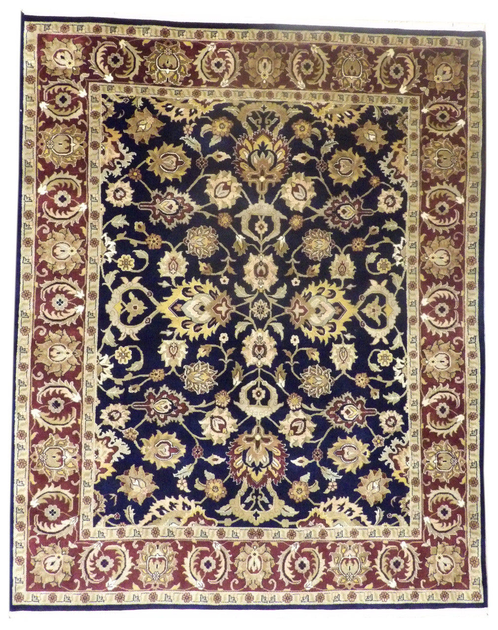 8x10 Antique Hand-Knotted Wool rug, Rug #101-937