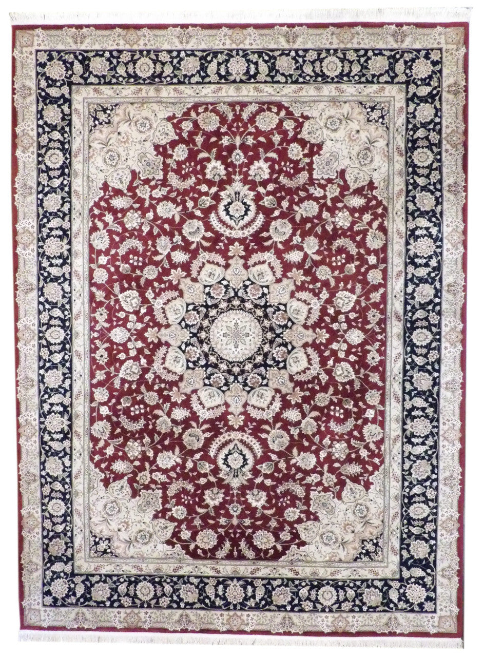 9x12 Traditional Hand-Knotted Wool rug, Rug #101-251