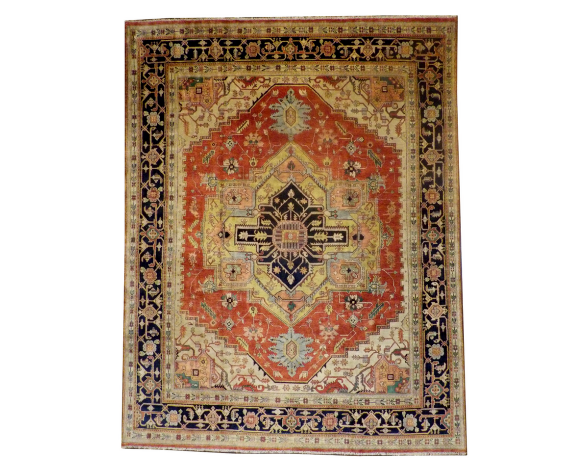 Tribal Hand-Knotted Wool rug, Rug #101-803