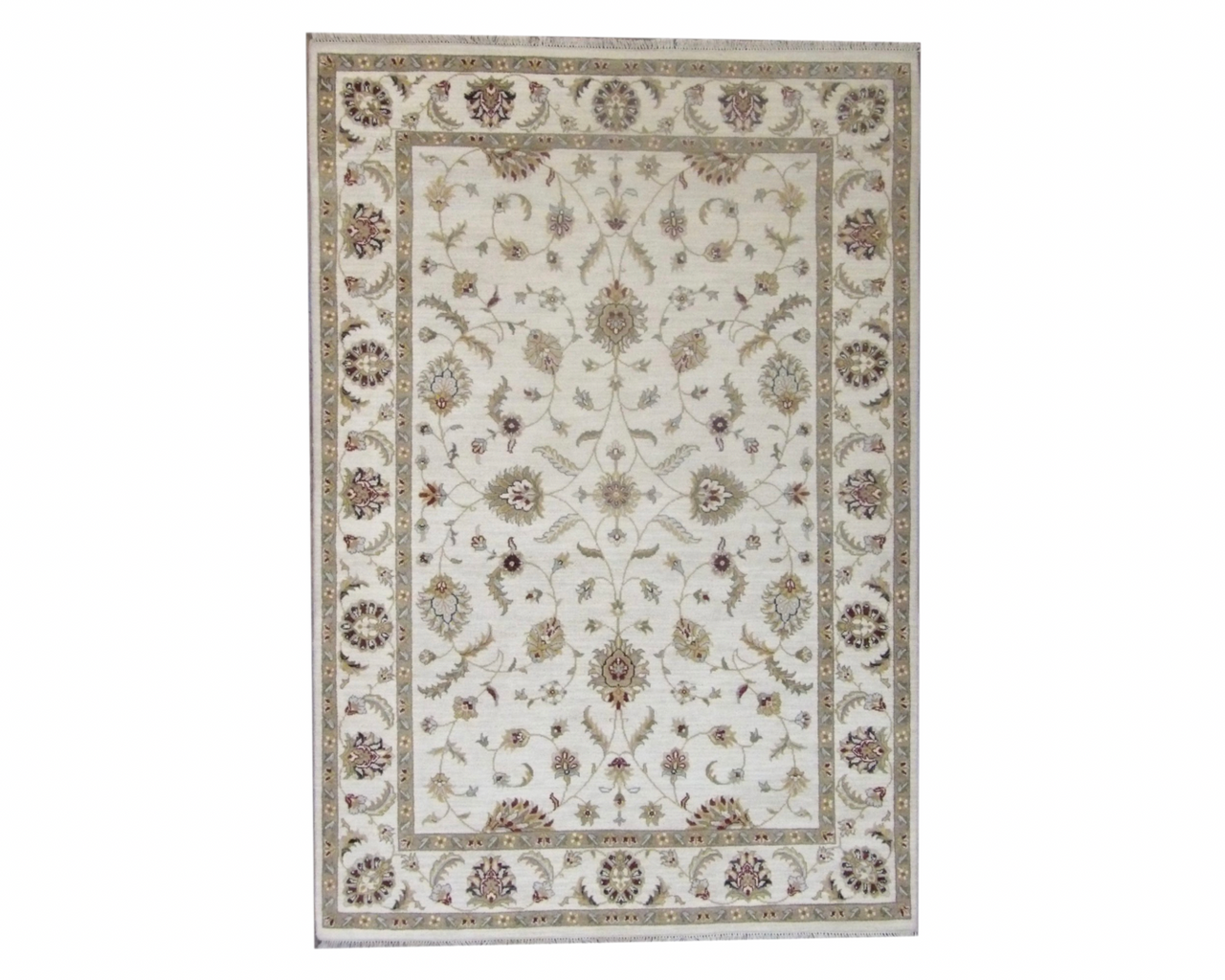 Traditional Hand-Knotted Wool rug, Rug #101-739