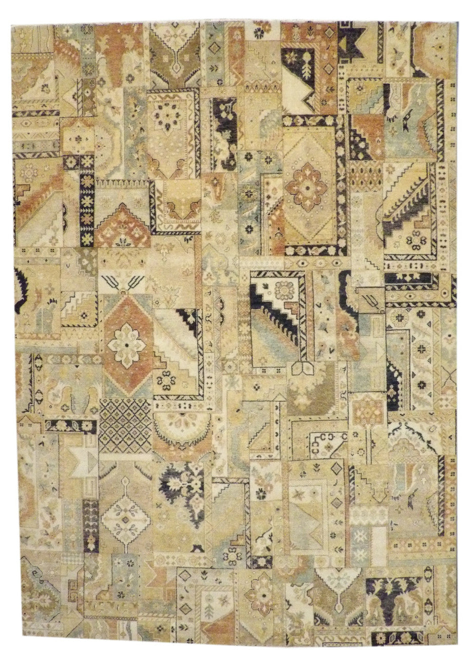 9x12 Vintage Hand-Knotted Wool rug, Rug #101-11027