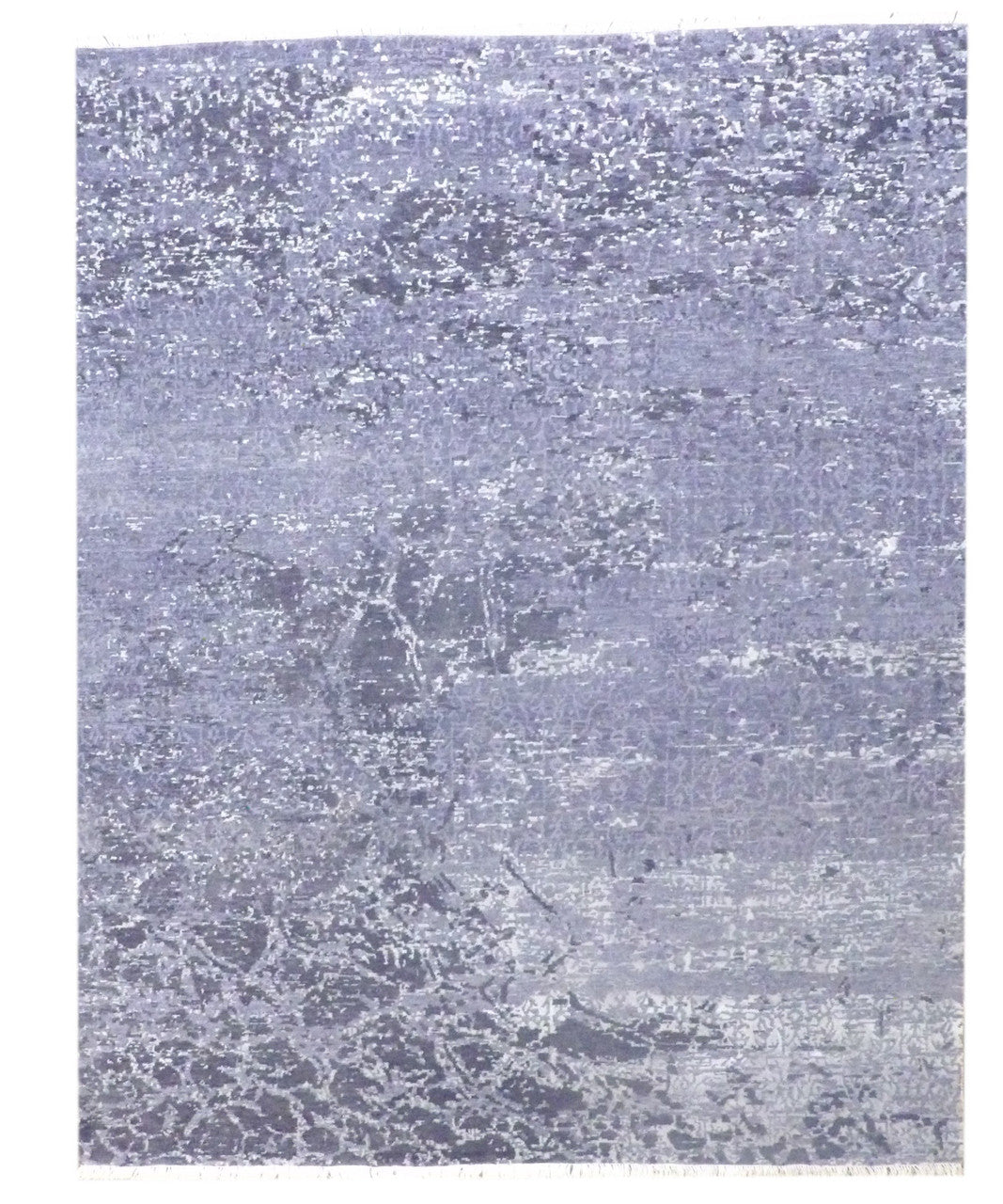 8x10 Modern Hand-Knotted Silk rug, Rug #101-11159