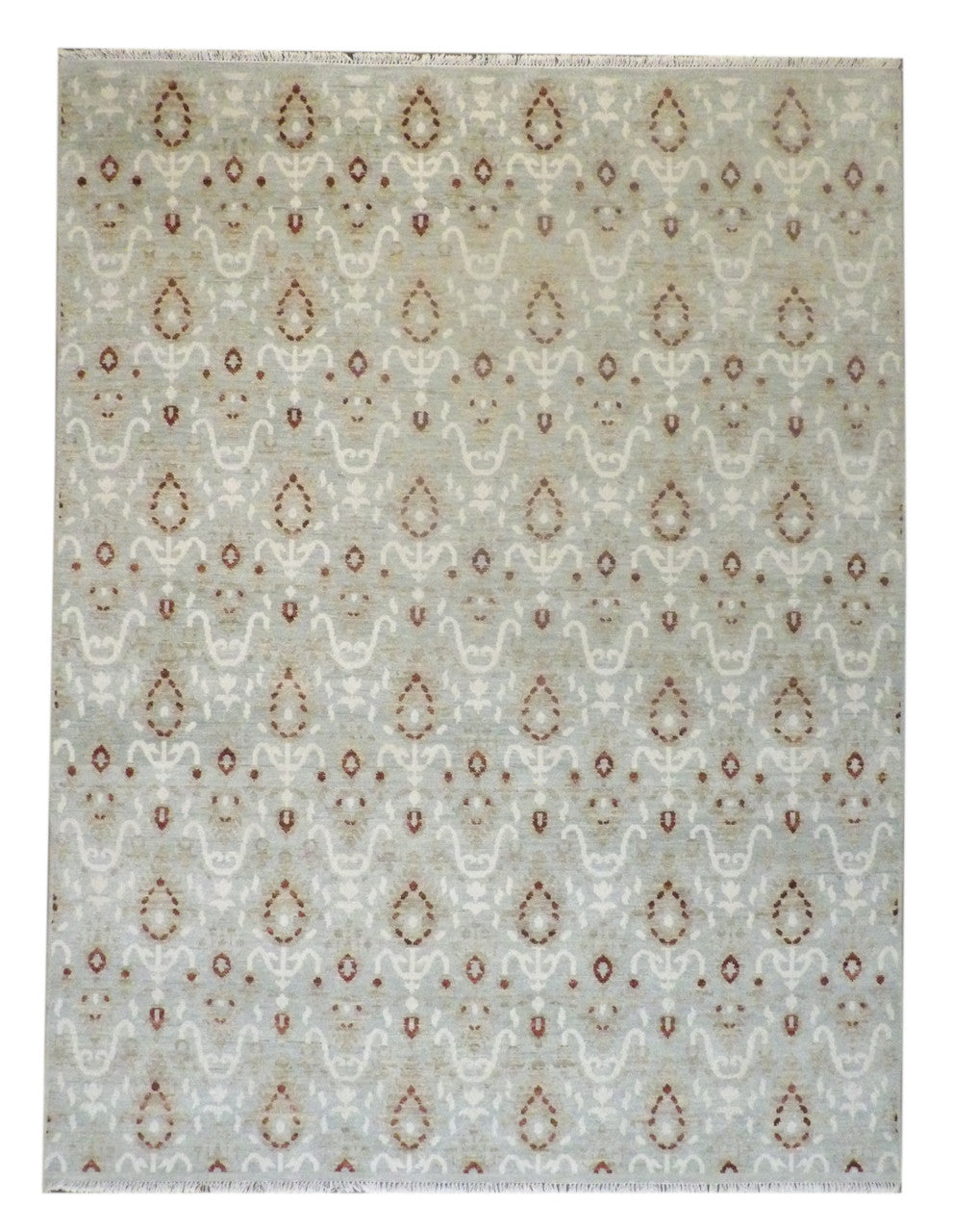 9x12 Ikat Hand-Knotted Wool rug, Rug #101-774
