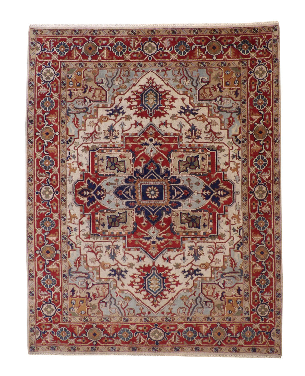 8x10 Tribal Hand-Knotted Wool rug, Rug #101-20261
