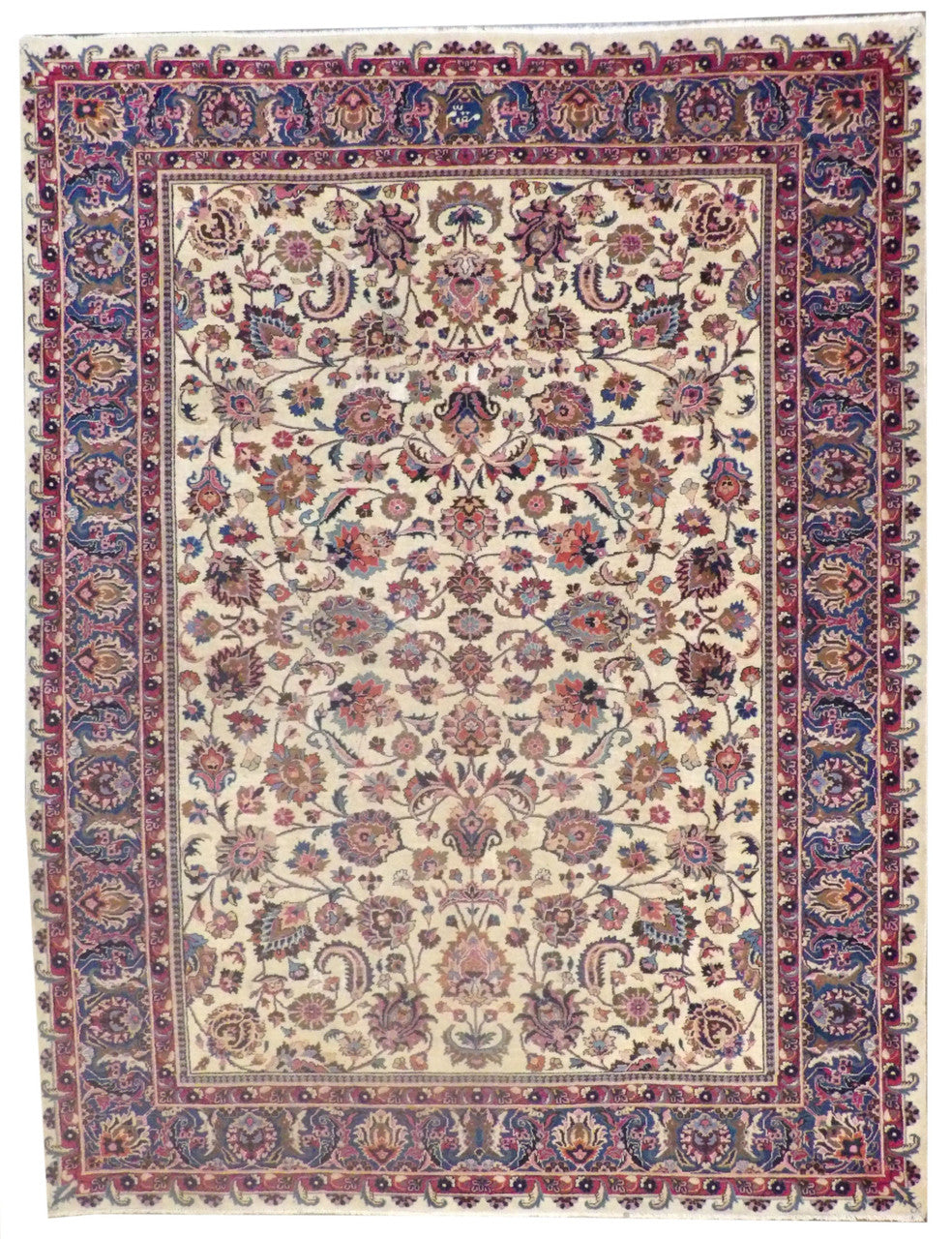 8x10 Antique Hand-Knotted Wool rug, Rug #101-947