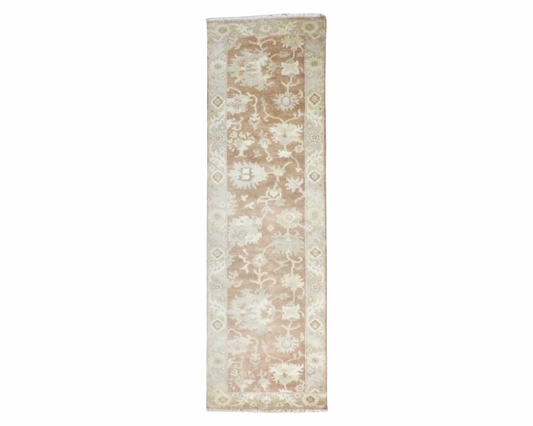 3x10 Oushak Hand-Knotted Wool rug, Rug #101-550