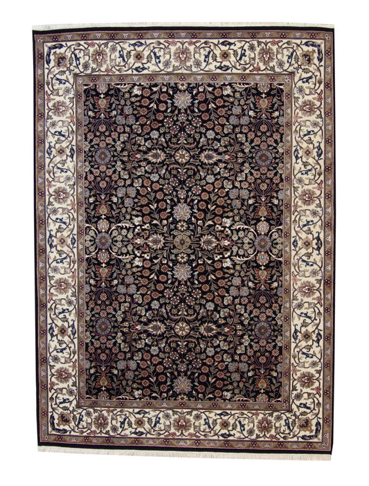 5x7 Traditional Hand-Knotted Silk rug, Rug #101-20221