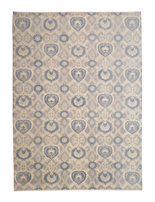 10x14 Ikat Hand-Knotted Wool rug, Rug #b-142