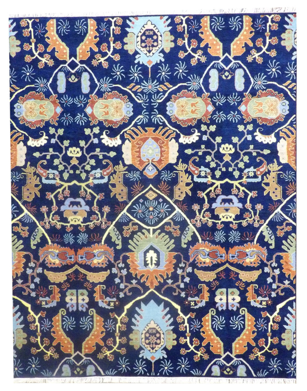 8x10 Oushak Hand-Knotted Wool rug, Rug #101-11183