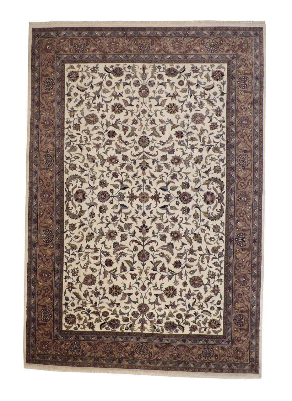 8x12 Antique Hand-Knotted Wool rug, Rug #101-20035