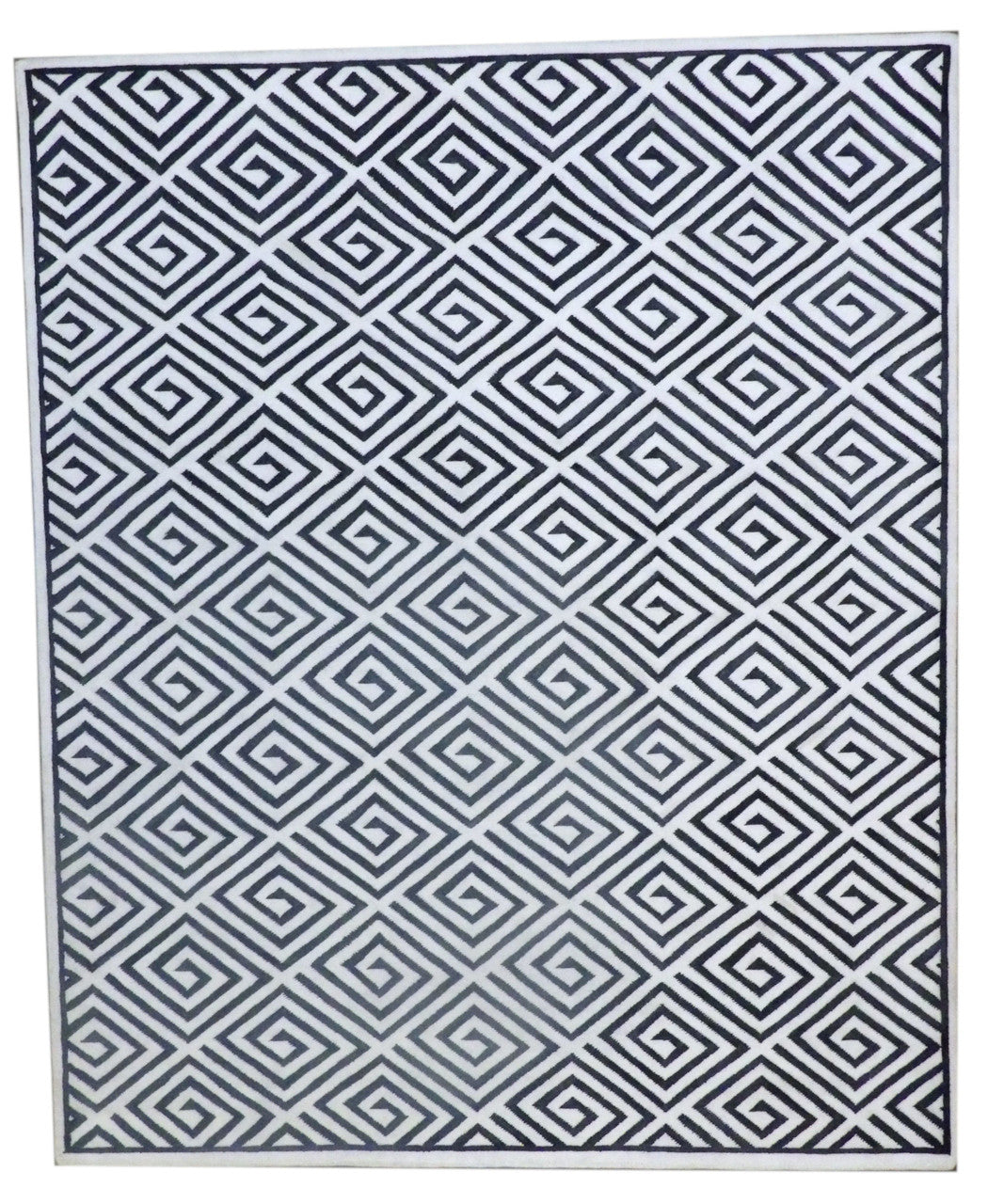 8x10 Modern Hand-Knotted Silk rug, Rug #101-1028
