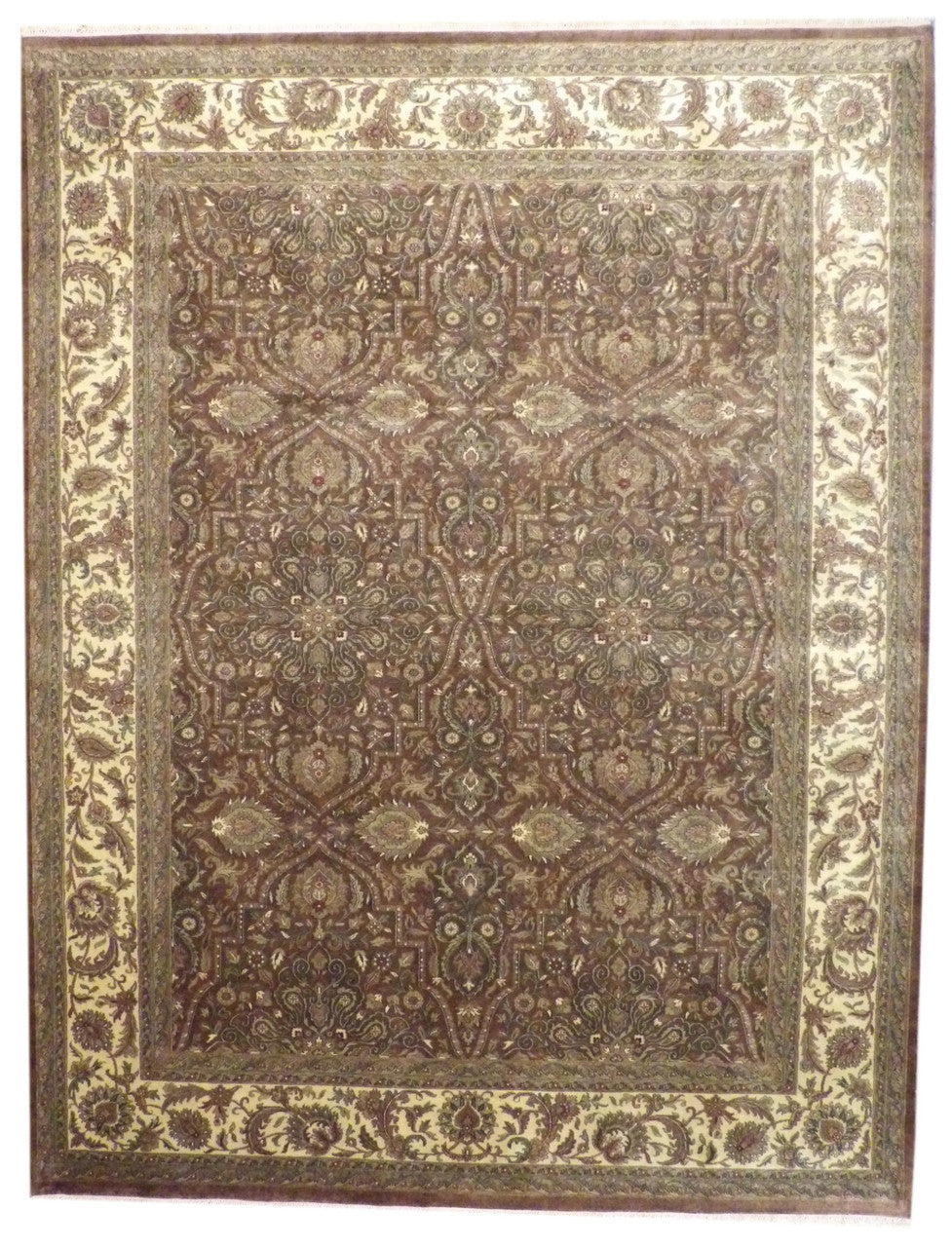 9x12 Traditional Hand-Knotted Wool rug, Rug #101-258