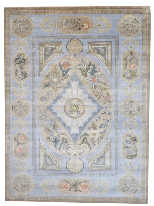 9x12 Traditional Hand-Knotted Wool rug, Rug #101-11224