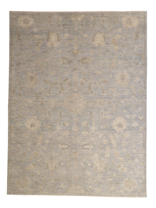 9x12 Oushak Hand-Knotted Wool rug, Rug #101-3064