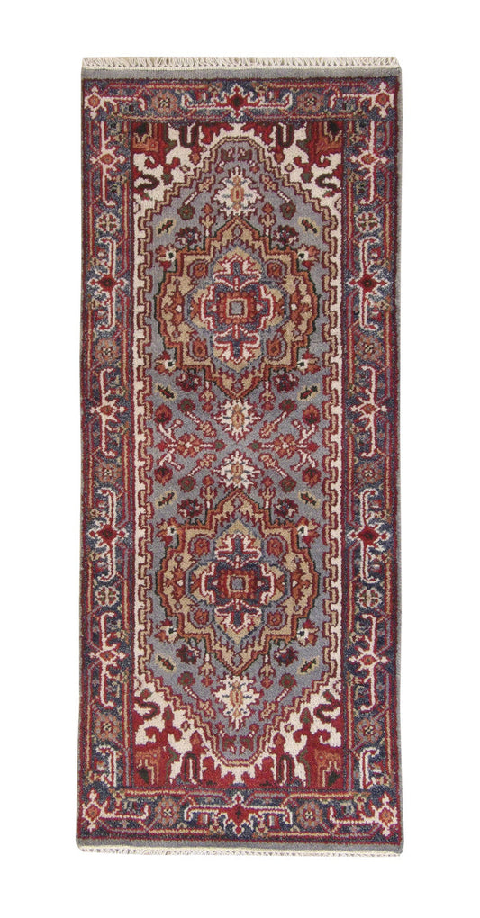 2x6 Tribal Hand-Knotted Wool rug, Rug #101-20311