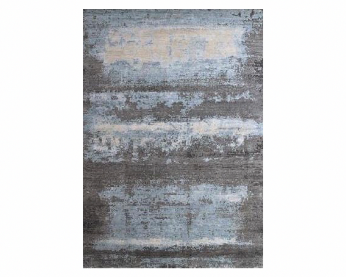 3x5 Modern Hand-Knotted Silk rug, Rug #101-159