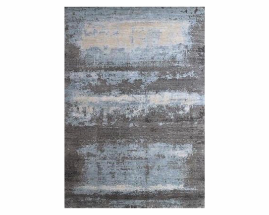 3x5 Modern Hand-Knotted Silk rug, Rug #101-159