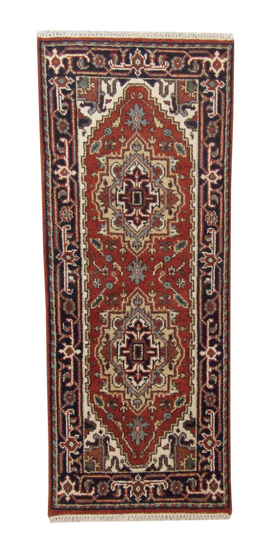 2x6 Tribal Hand-Knotted Wool rug, Rug #101-20314