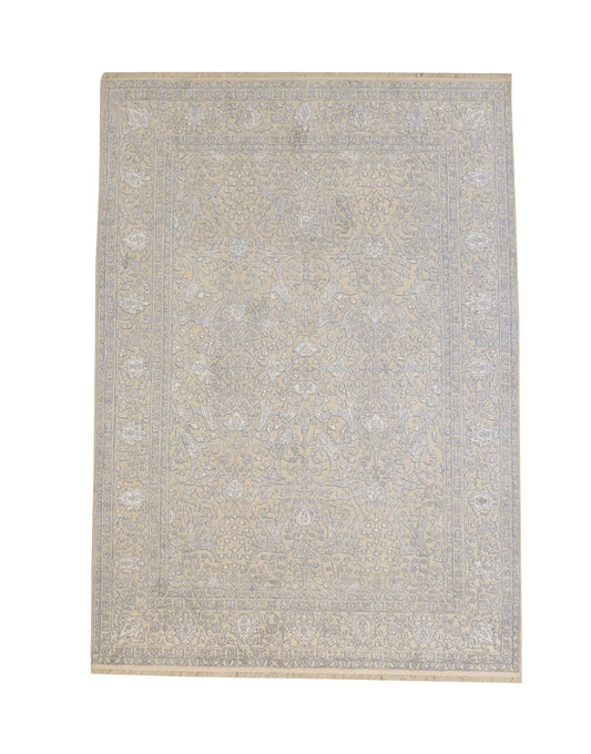 6x8 Antique Hand-Knotted Silk rug, Rug #101-20066
