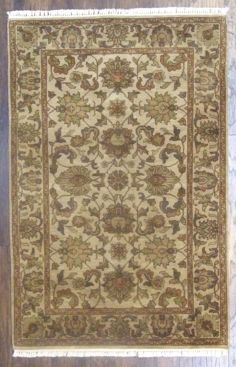 4x6 Antique Hand-Knotted Wool rug, Rug #101-670