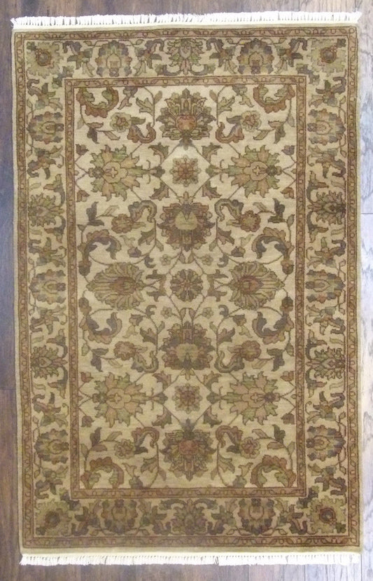 4x6 Antique Hand-Knotted Wool rug, Rug #101-670