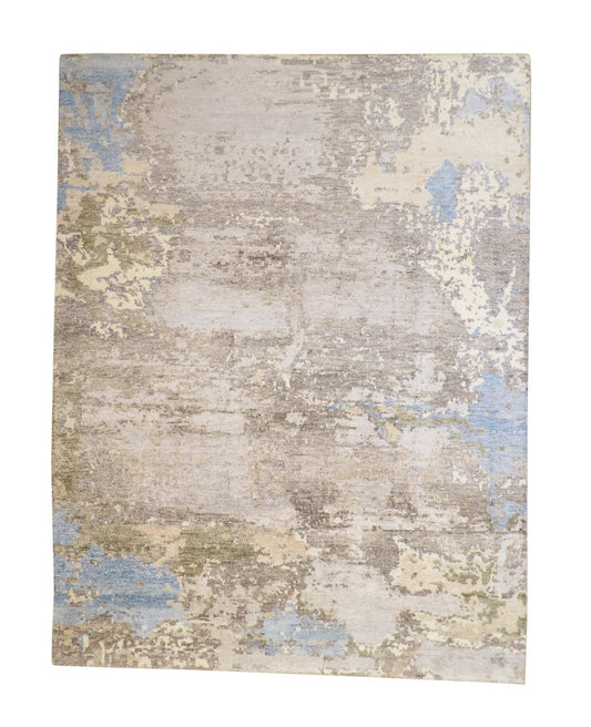 9x12 Modern Hand-Knotted Silk rug, Rug #101-2342