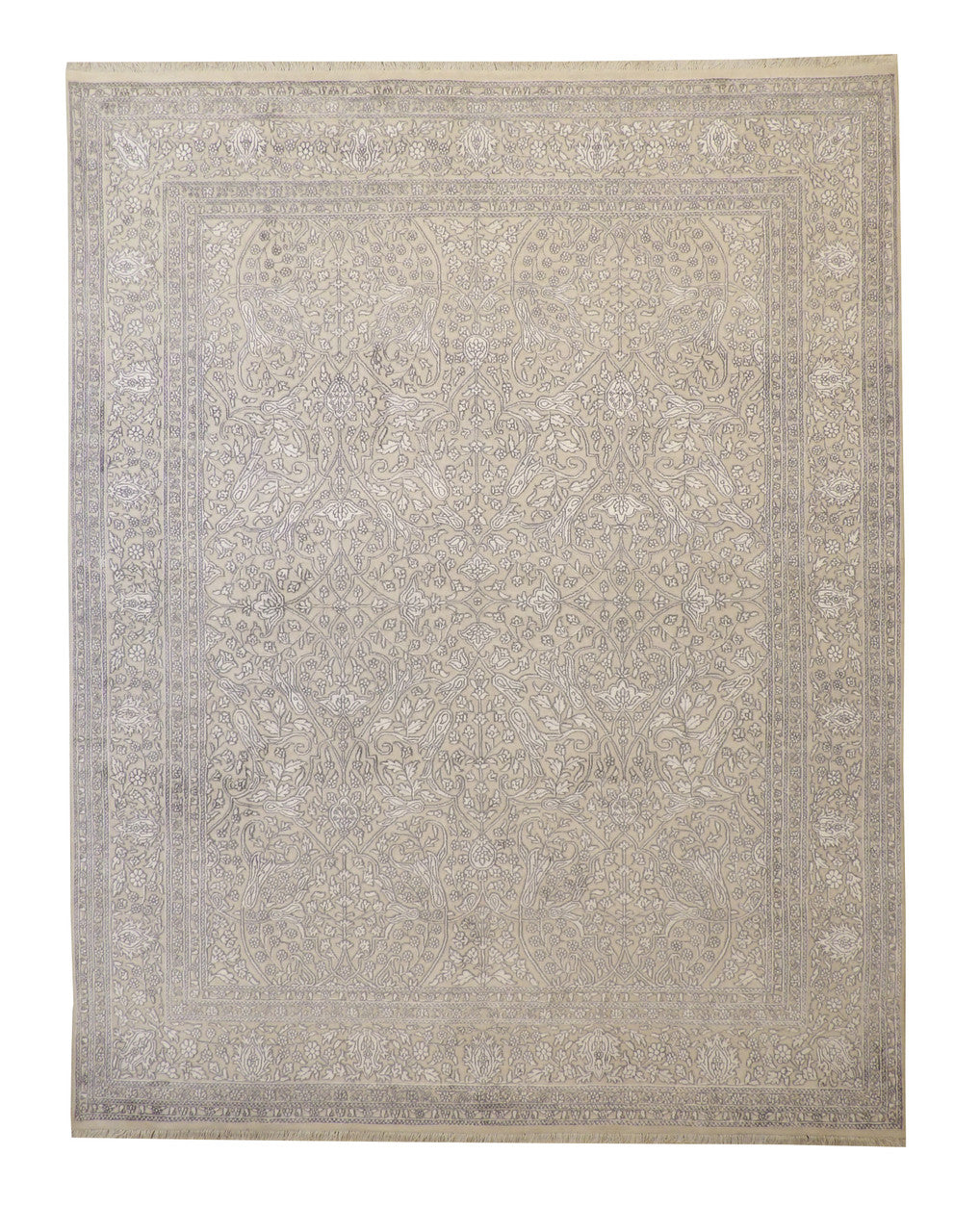 8x10 Traditional Hand-Knotted Silk rug, Rug #101-20068