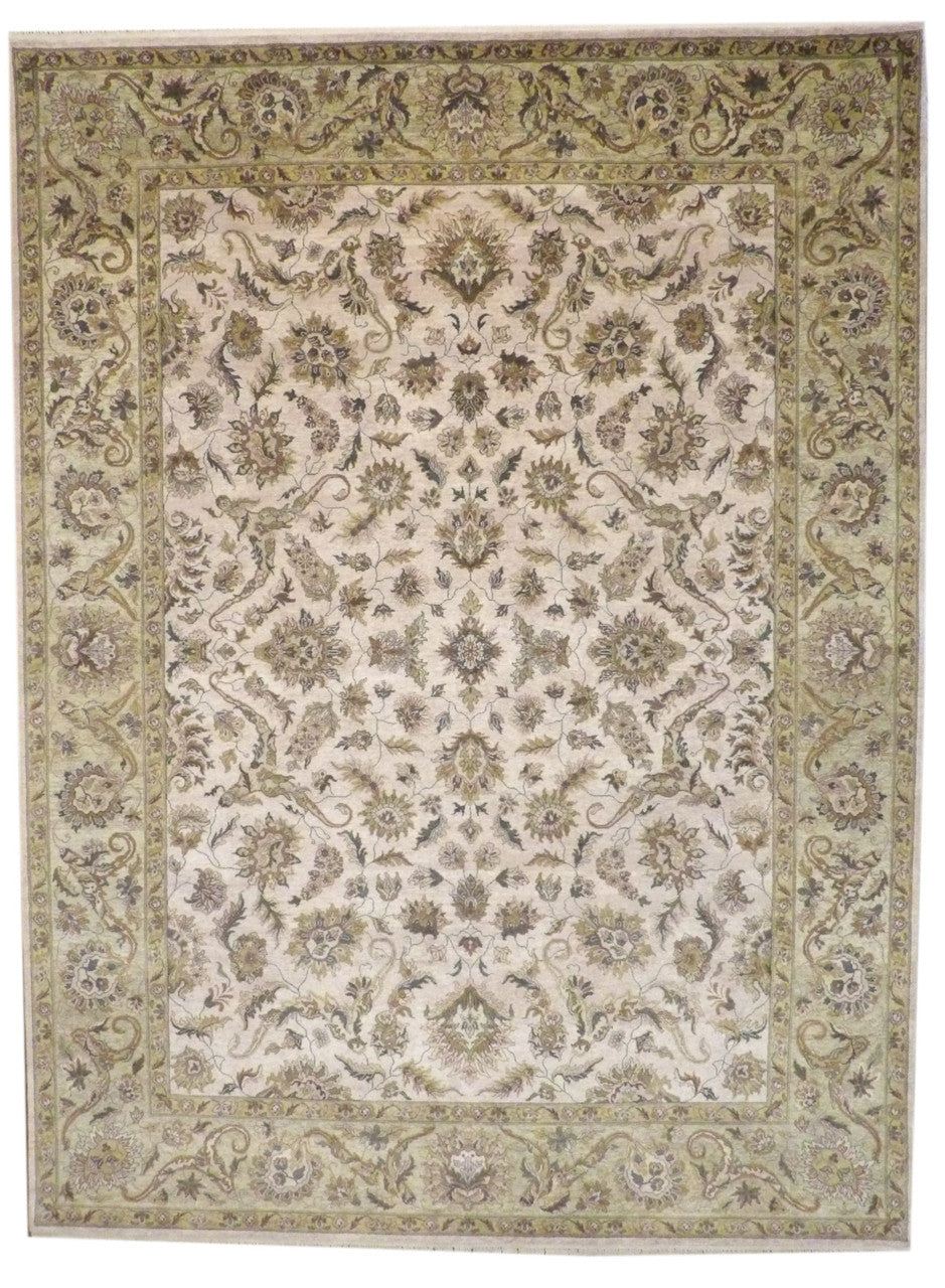 9x12 Traditional Hand-Knotted Wool rug, Rug #101-287