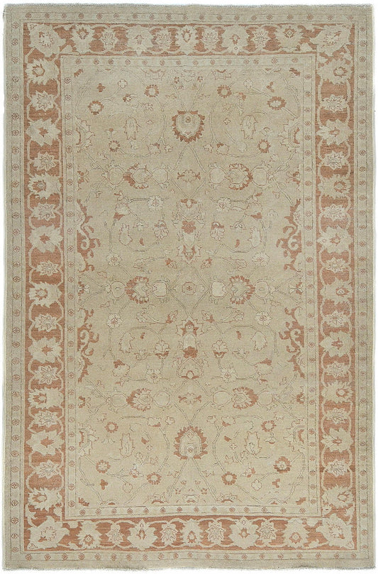 5x9 Oushak Hand-Knotted Wool rug, Rug #RA92354
