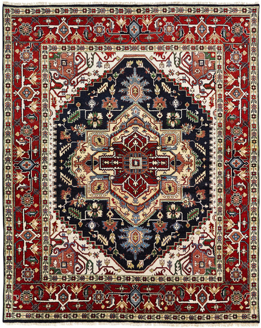 6' x 9' Traditional Hand-Knotted Wool rug, Rug #SR2010