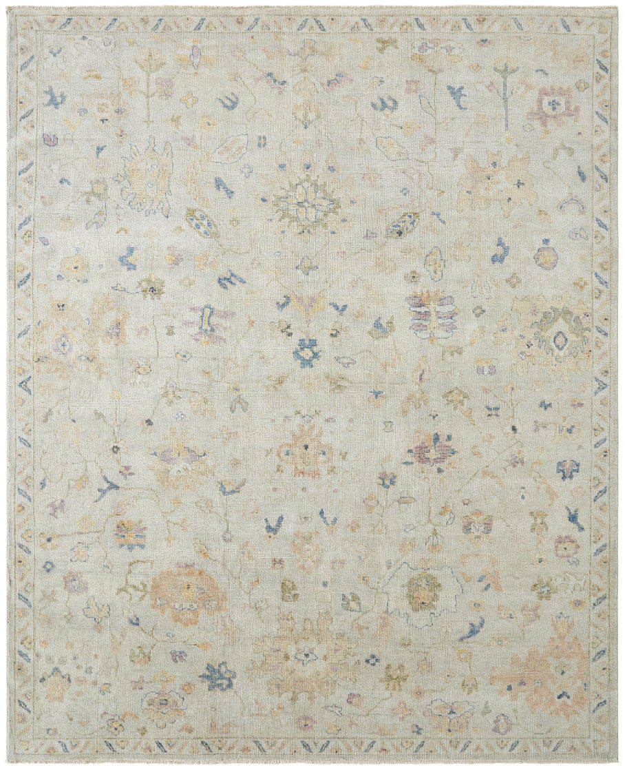 2' x 3' Oushak Hand-Knotted Wool rug, Rug #MG1880