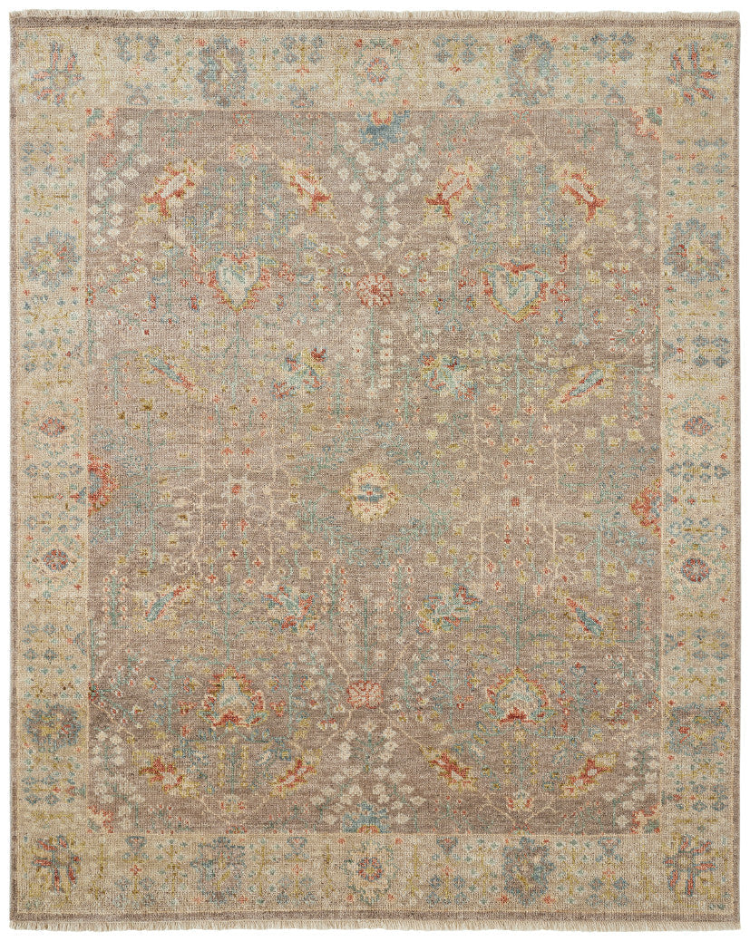 2' x 3' Oushak Hand-Knotted Wool rug, Rug #LL7570