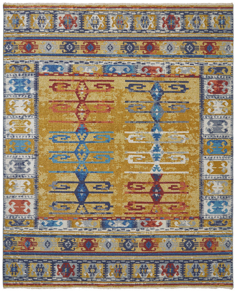 2' x 3' Transitional Hand-Knotted Wool rug, Rug #SK11860