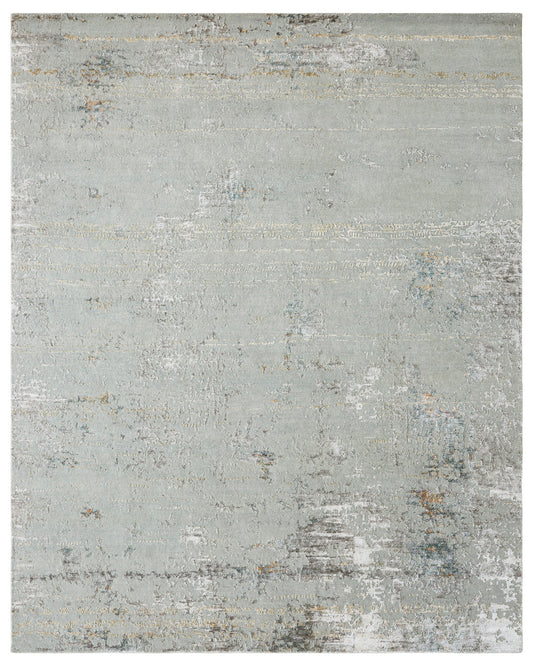 2' x 3' Transitional Hand-Knotted Silk rug, Rug #KD11460