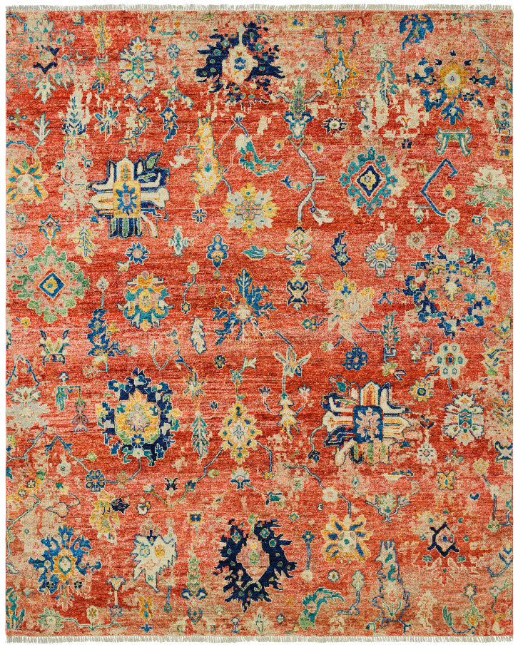 2' x 3' Transitional Hand-Knotted Wool rug, Rug #LA15000