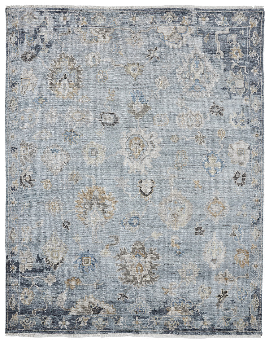 2' x 3' Transitional Hand-Knotted Silk rug, Rug #AM10000