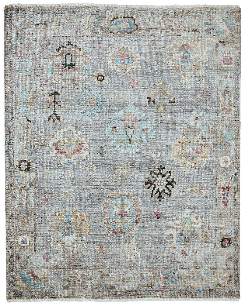 2' x 3' Transitional Hand-Knotted Silk rug, Rug #AM10010
