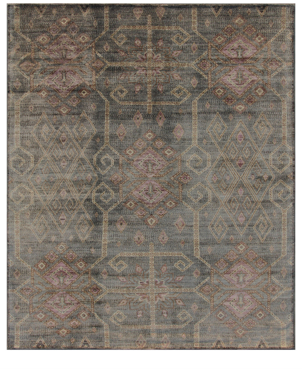 8x10 Southwestern Hand-Knotted Wool rug, Rug #RA64517