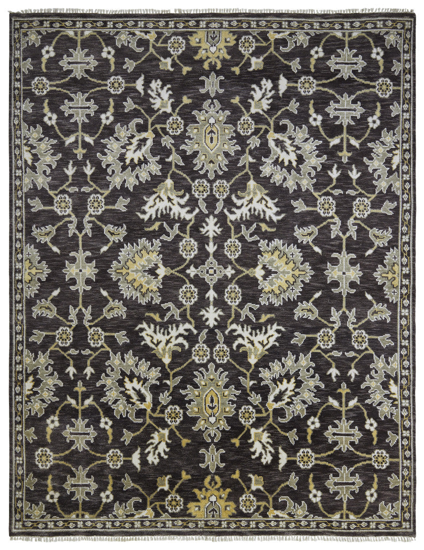 2' x 3' Transitional Hand-Knotted Wool rug, Rug #US1250