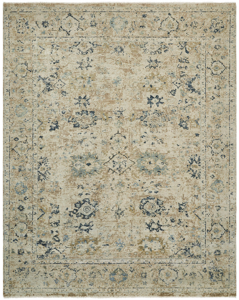 2' x 3' Transitional Hand-Knotted Wool rug, Rug #LR8070
