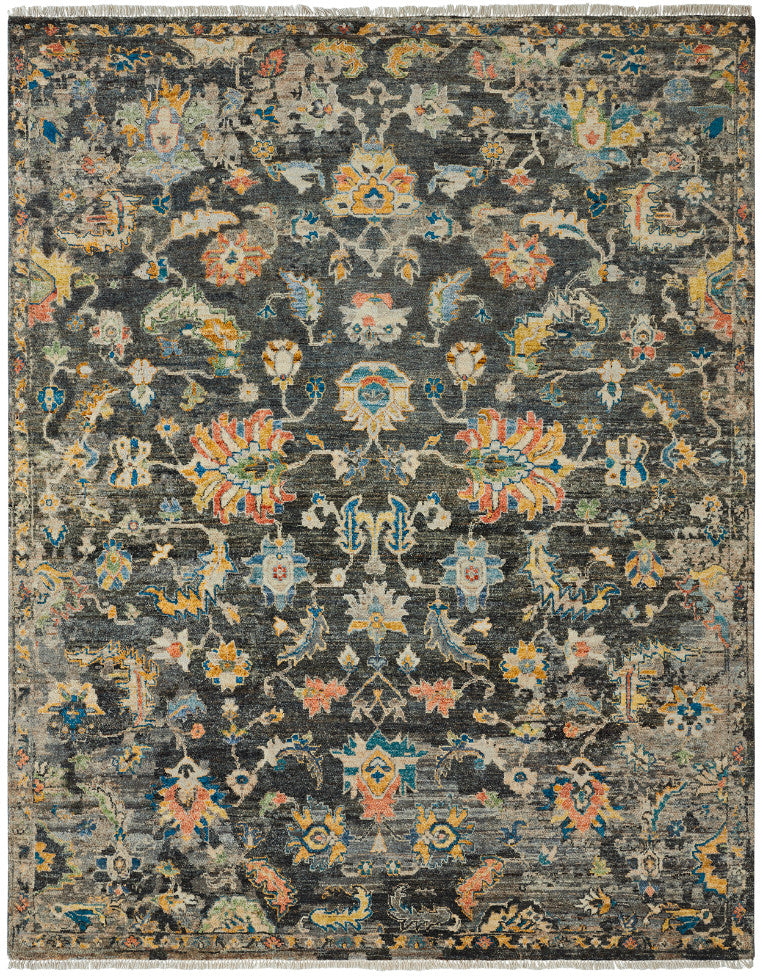 2' x 3' Transitional Hand-Knotted Wool rug, Rug #LA15010