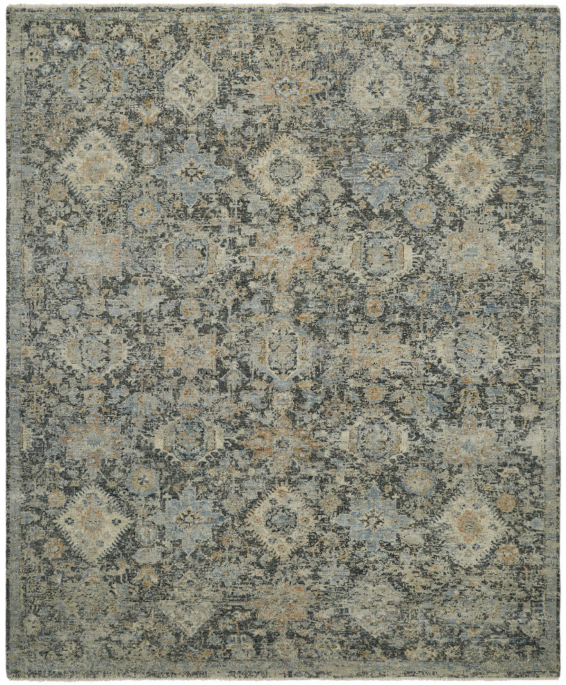 2' x 3' Transitional Hand-Knotted Wool rug, Rug #LR8090