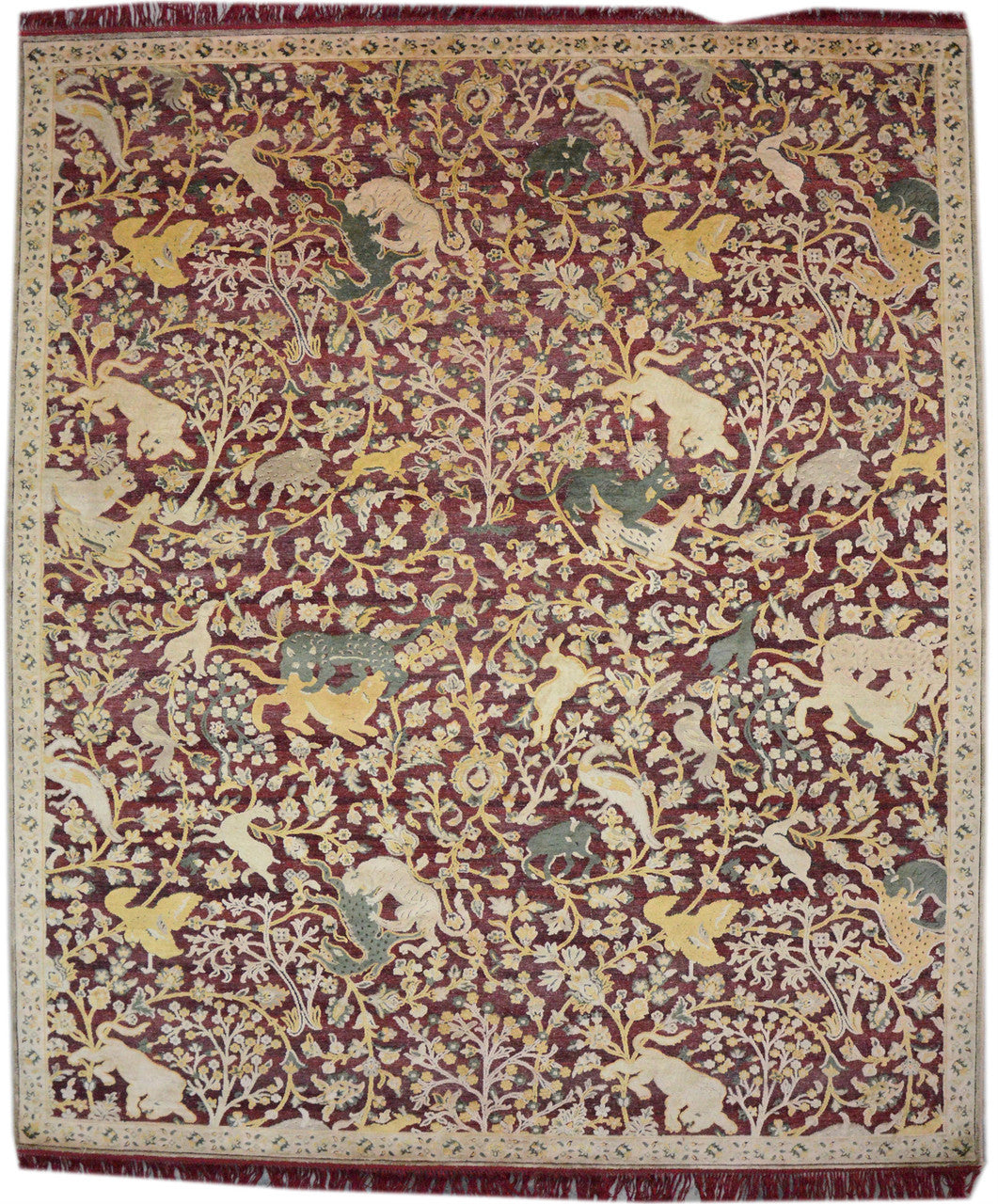 8x10 Traditional Hand-Knotted Wool rug, Rug #RA36065