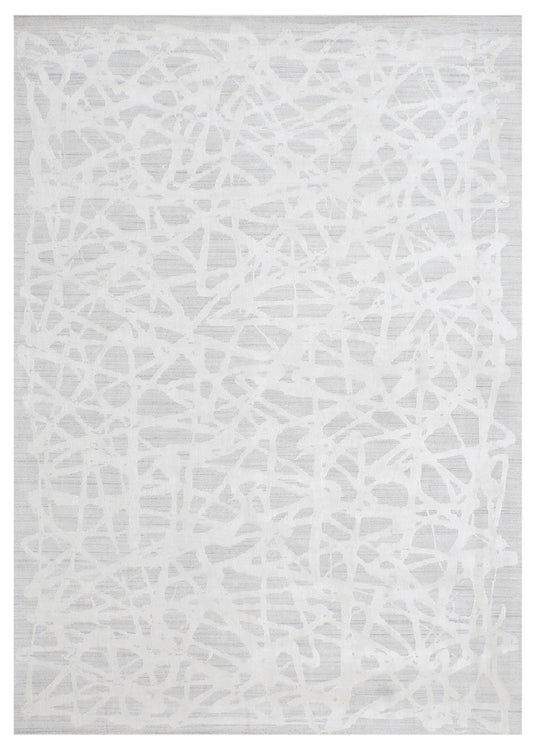 10x14 Modern Hand-Knotted Wool rug, Rug #RA76041