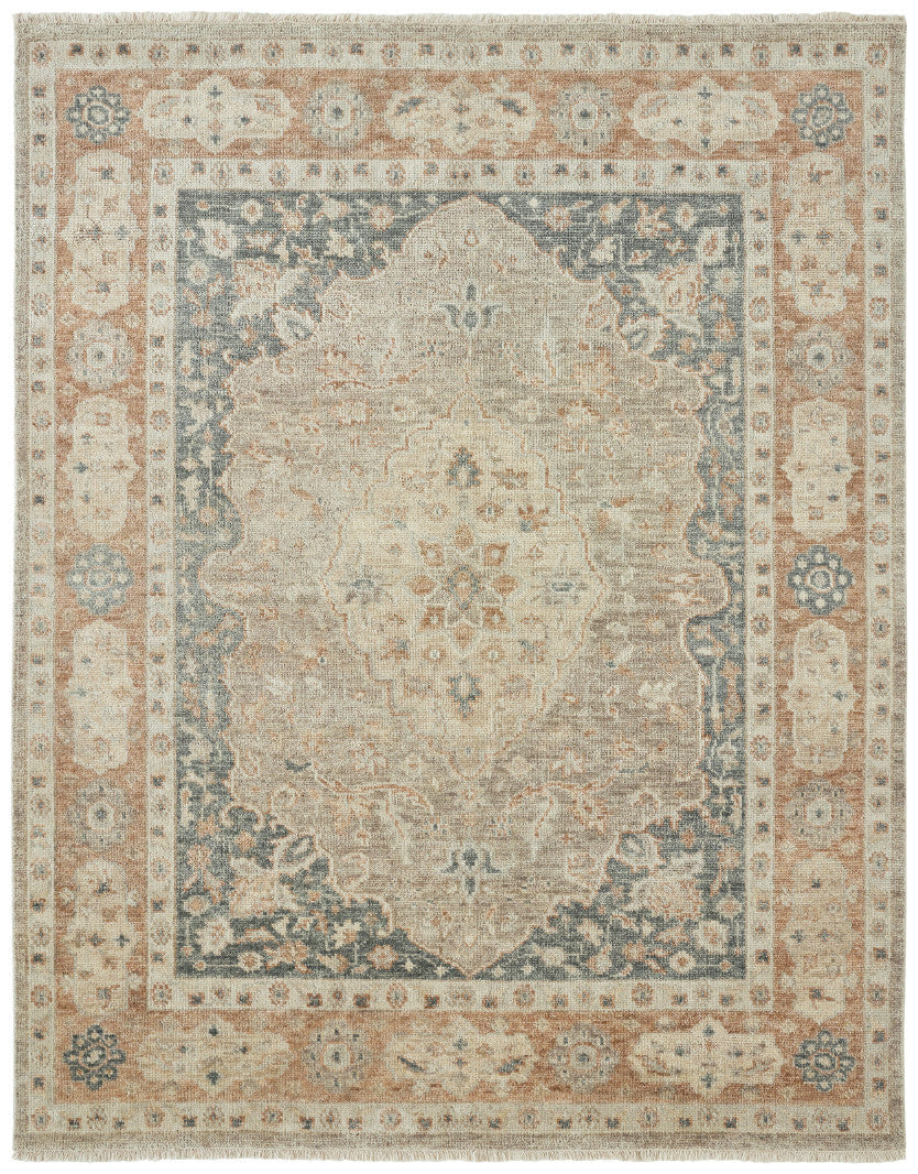2' x 3' Oushak Hand-Knotted Wool rug, Rug #LL7580