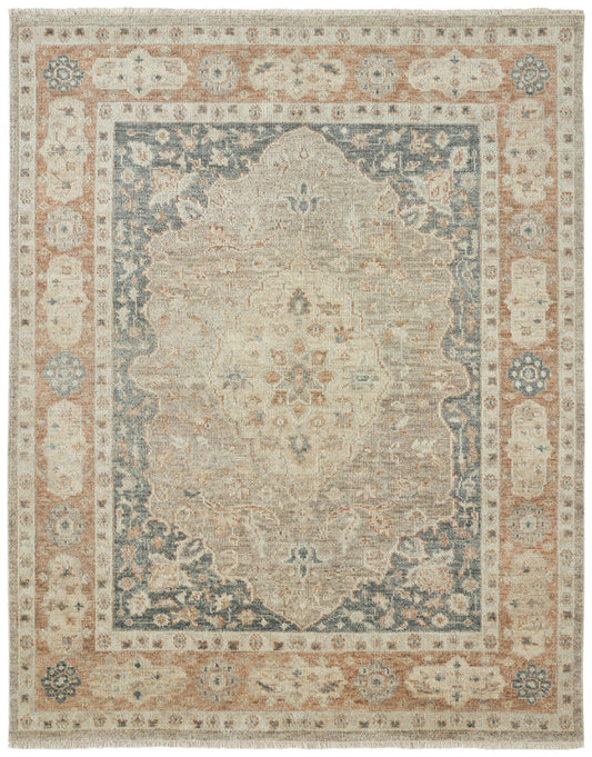 2' x 3' Oushak Hand-Knotted Wool rug, Rug #LL7580