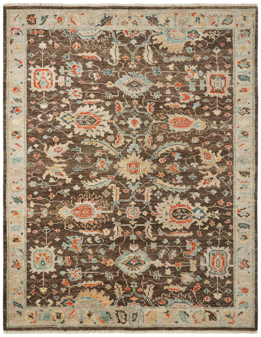 2' x 3' Oushak Hand-Knotted Wool rug, Rug #LL7560