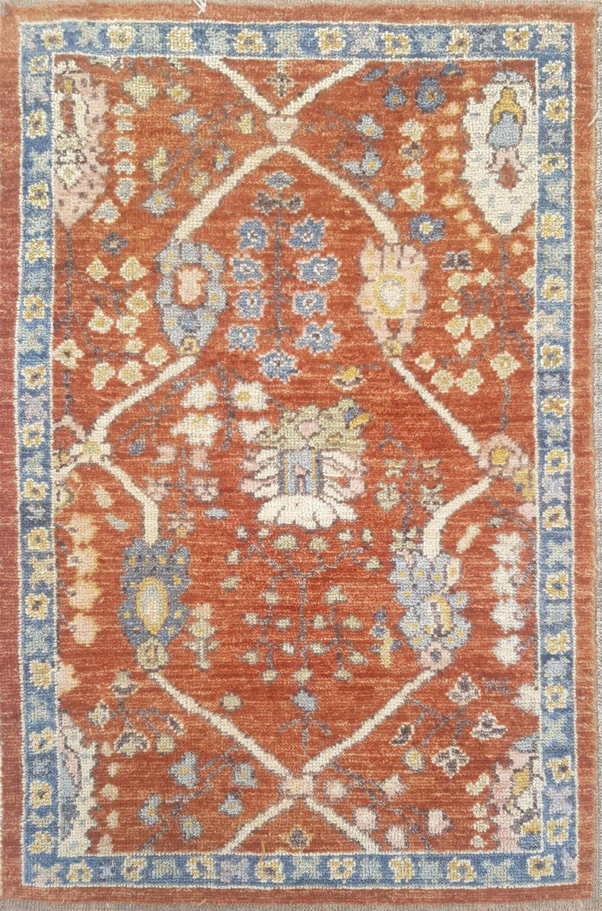 3x5 Anatolian Hand-Knotted Wool rug, Rug #RA74760