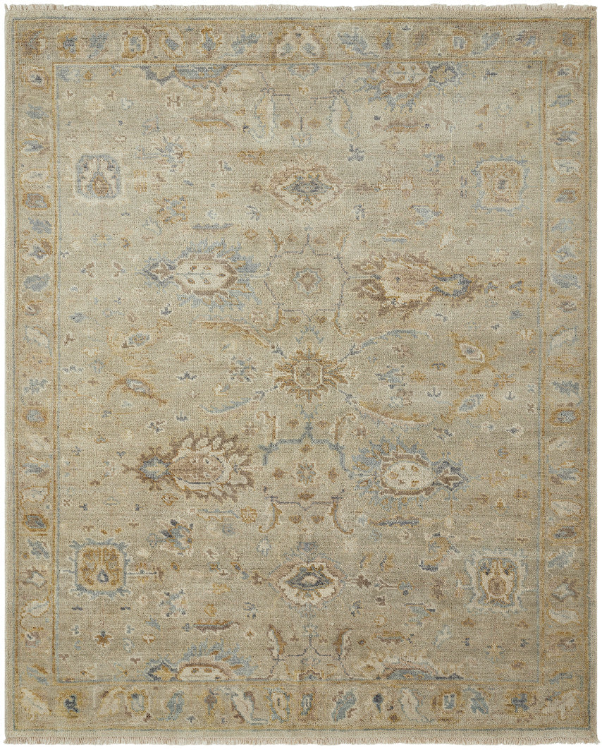 2' x 3' Oushak Hand-Knotted Wool rug, Rug #LL7590